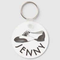 Personlig Dance Teacher Gift Tap Oxford Shoe