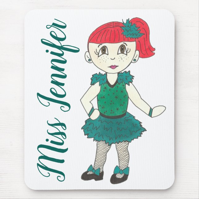 Personlig Dance Teacher Gift Tap Skäl Class Musmatta (Framsidan)