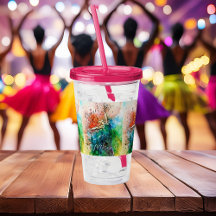 Personlig Dancer Acrylic Tumbler