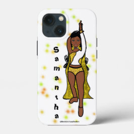 Personlig Dancer iPhone /iPad case Guld Cape