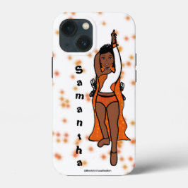 Personlig Dancer iPhone/iPad Case Orange Cape