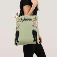 Personlig Dancer Tote (Mint)