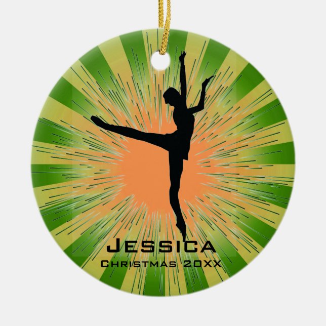 Personlig Dancing Ornament (Framsidan)