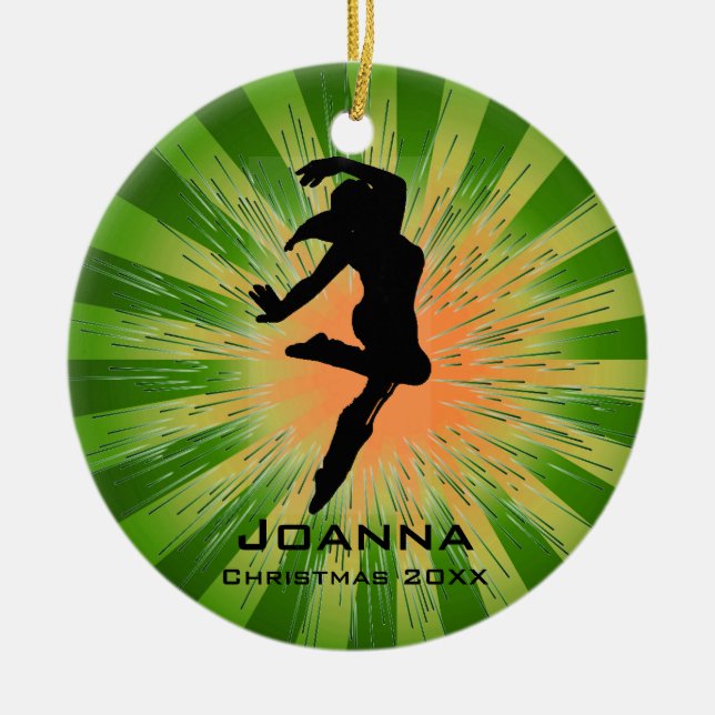 Personlig Dancing Ornament (Framsidan)