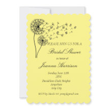 Personlig Dandelion Clock with Butterflies