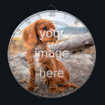 PERSONLIG DARTBOARD DARTTAVLA<br><div class="desc">Lägg till en egen bild för ett spel för personliger.</div>