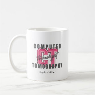 Personlig datortomografiteknolog kaffemugg