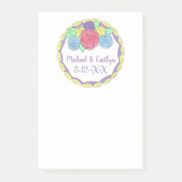 Personlig Datum när Bröllop-kummelns favoriter bok Post-it Block