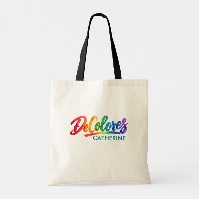 Personlig De Colores Akvarell Tupp Kasse (Baksida)