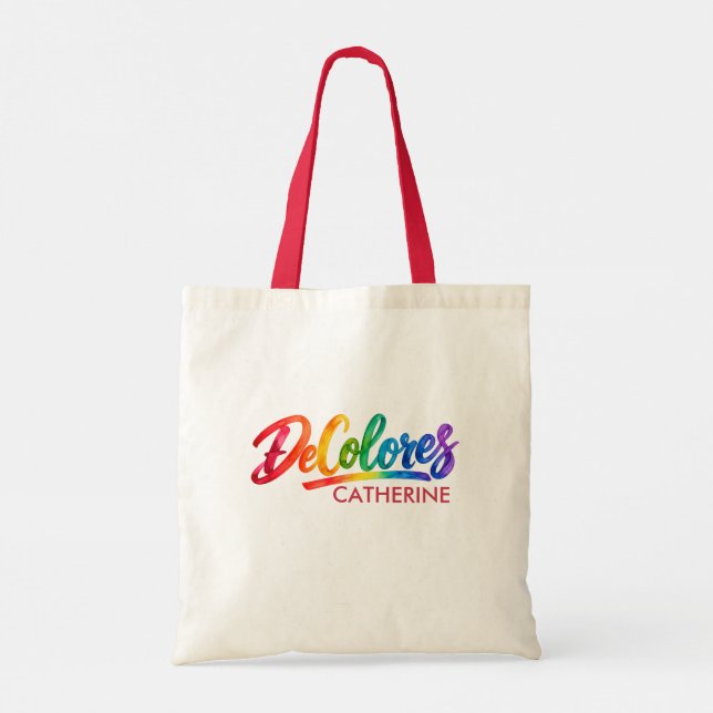 Personlig De Colores Akvarell Tupp Kasse (Baksida)