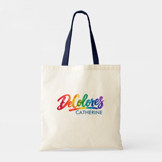 Personlig De Colores Akvarell Tupp Kasse (Baksida)
