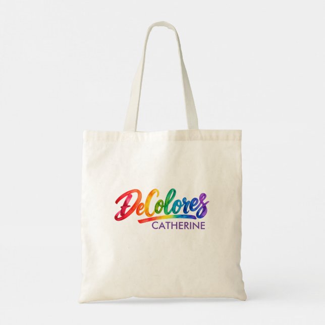Personlig De Colores Akvarell Tupp Kasse (Baksida)