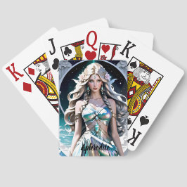 Personlig Deck of Cards Photo and Namn Choice Casinokort