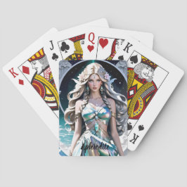 Personlig Deck of Cards Photo and Namn Choice Casinokort