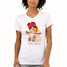 Personlig Deco Stil 1930's Womans T-shirt