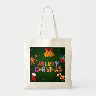 Personlig Decorative God jul Reindeer Tygkasse