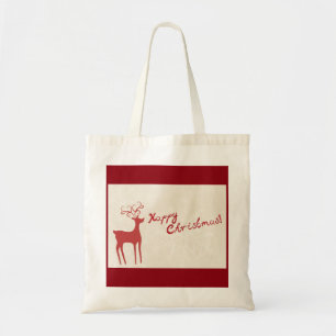 Personlig Decorative God jul Reindeer Tygkasse