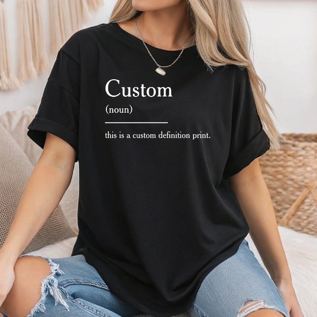 Personlig Definition Rolig Definition Citat T Shirt (Skapare uppladdad)