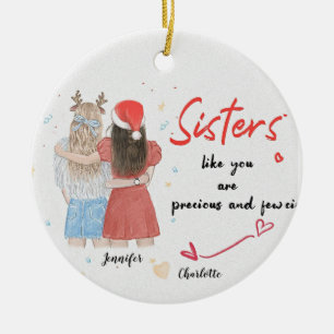 Personlig Dekoration för prydnadsjul Bestie