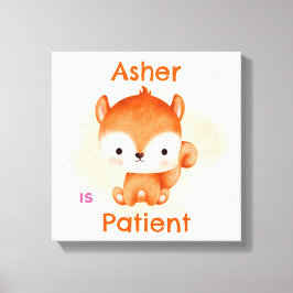 Personlig dekoration med affirmation för barn | Br Canvastryck