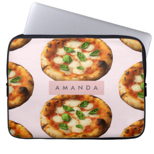 Personlig Delicious Pizza Design Laptop Fodral