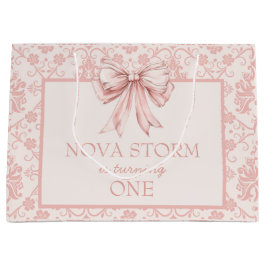 Personlig Demask  Rosa Coquette-milstolpe