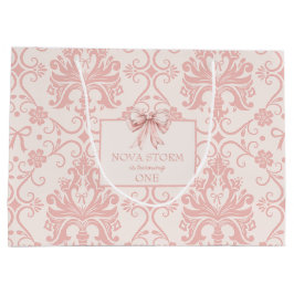 Personlig Demask  Rosa Coquette-milstolpe