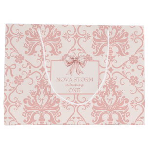 Personlig Demask  Rosa Coquette-milstolpe