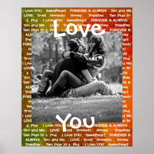 Personlig den här "Kärlek You"-parets Poster