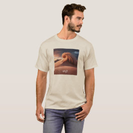 Personlig Desert Sandstorm/stoftstorm T Shirt