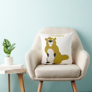 Personlig design av Beaver Kudde