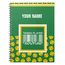 Personlig design för tennisspelare, tränare...