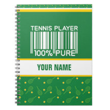 Personlig design för tennisspelare, tränare...