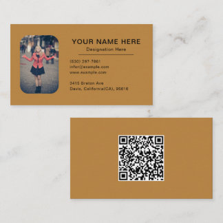 Personlig Design med Photo Professionell Visitkort