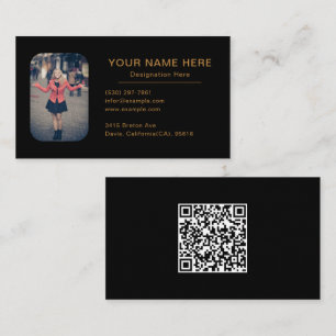 Personlig Design med Photo Professionell Visitkort