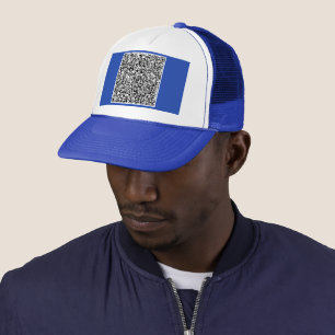 Personlig Design Skapa Din Egen Rolig QR-kod Hatt Keps