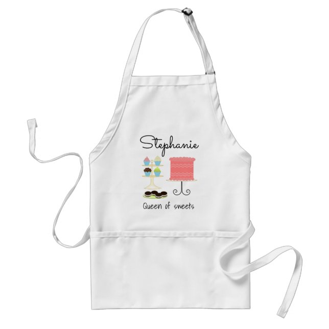 Personlig - dessert Baking Förkläde (Framsidan)