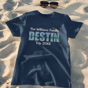 Personlig Destin Beach-resa som matchar familjen T Shirt