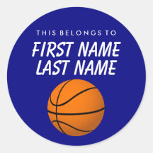 Personlig det här Tillhöret att fästa - Basketboll