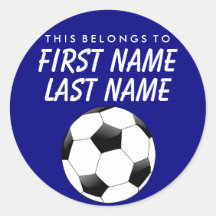 Personlig det här Tillhöret att fästa - Fotboll