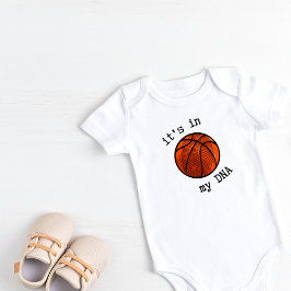 Personlig Det står i min DNA Basket T Shirt