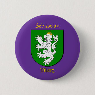 Personlig Diaz Historical Shield Knapp