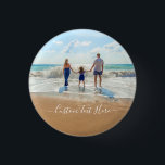 Personlig din fotoknapp med Anpassningsbar Knapp<br><div class="desc">Anpassningsbar - Foton och textknappar - Unik din egen design - Personlig-familj/vänner eller personlig knappgåva - Lägg till text och foto - Ändra storlek och flytta inslag med verktyg för anpassning! Välj typsnitt / storlek / färg ! Lycka till - BE Lycklig:)</div>