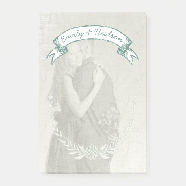 Personlig dina fotopongram PostIT®-anteckningar Post-it Block (Framsida)