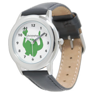 Personlig Dinosaur-design Armbandsur