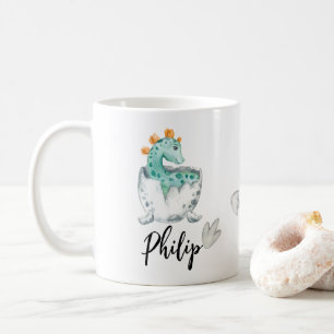 Personlig Dinosaur mugg