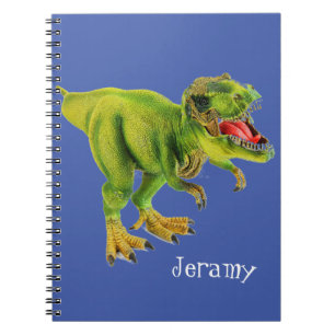 Personlig Dinosaur Spiral-fotopatbok Anteckningsbok
