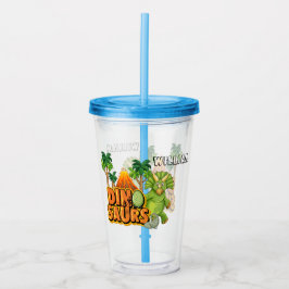Personlig Dinosaurie Take Away Mugg