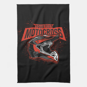 Personlig Dirt Bike Motocross Tävla Helmet     Kökshandduk