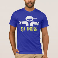 Personlig Disc Jockey / Deejay / DJ t-shirt